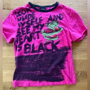 Vintage VERSUS VERSACE - Short Sleeve Graphic T-Shirt